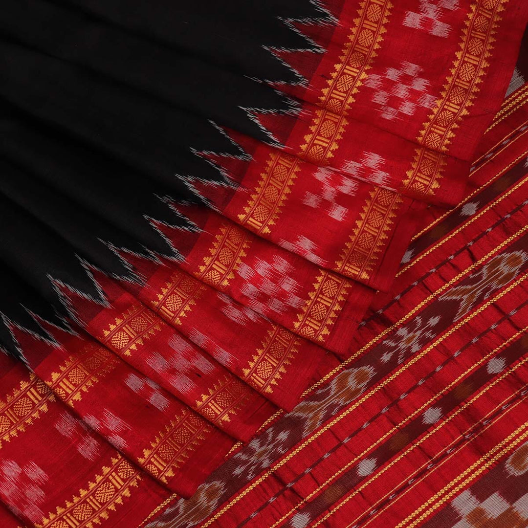 Handloom Khandua Silk Ikat Saree Handloom Saree_Khandua Silk Priyadarshini Handloom