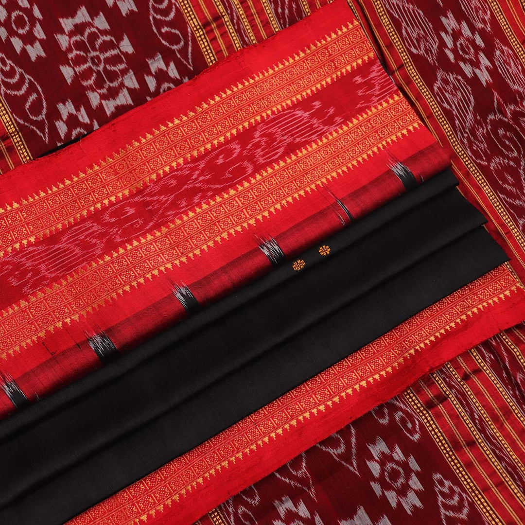 Handloom Khandua Silk Ikat Saree Handloom Saree_Khandua Silk Priyadarshini Handloom