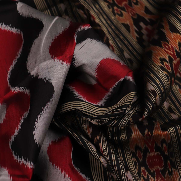 Handloom Khandua Silk Ikat Saree Handloom Saree_Khandua Silk Priyadarshini Handloom