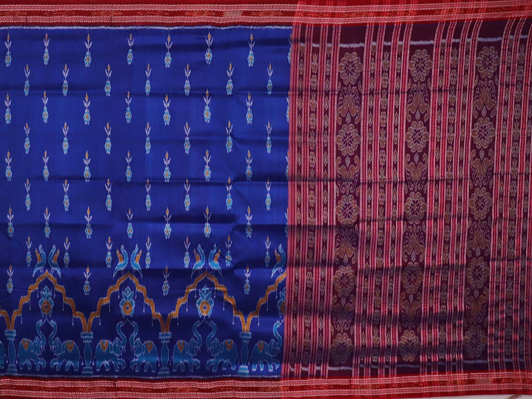 Handloom Khandua Silk Ikat Saree Handloom Saree_Khandua Silk Priyadarshini Handloom