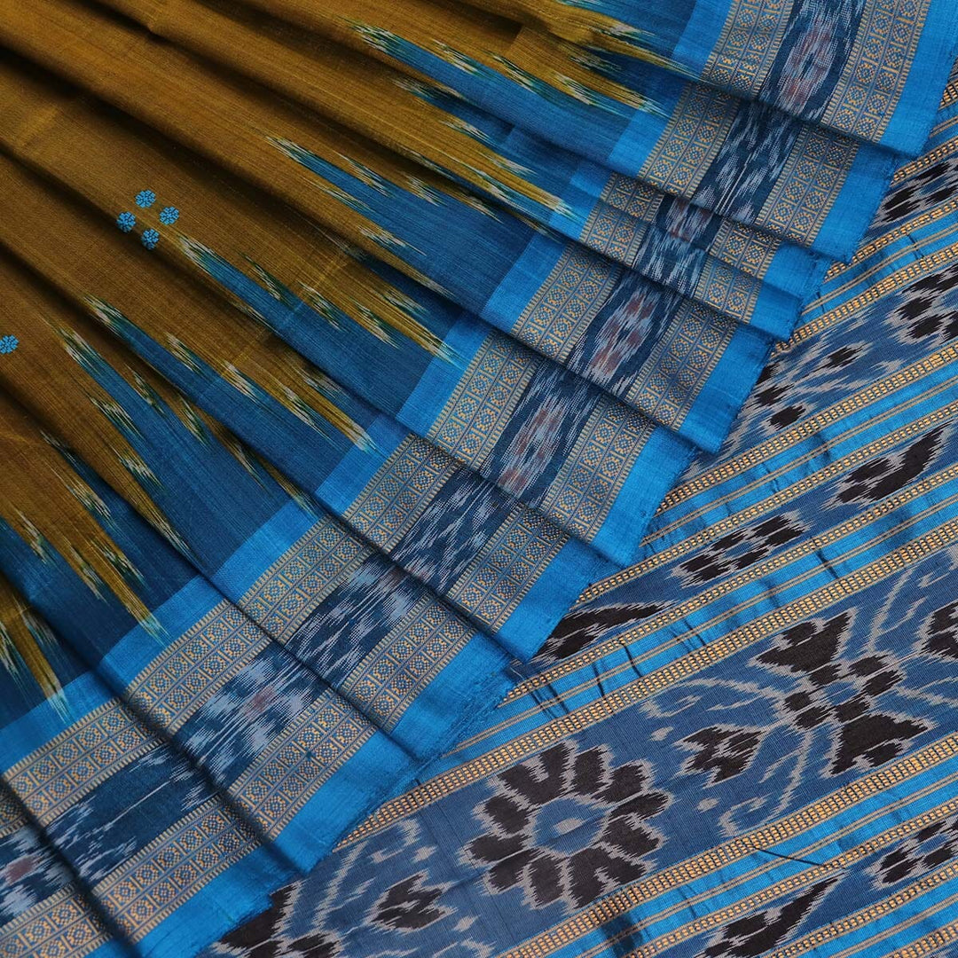 Handloom Khandua Silk Ikat Saree Handloom Saree_Khandua Silk Priyadarshini Handloom