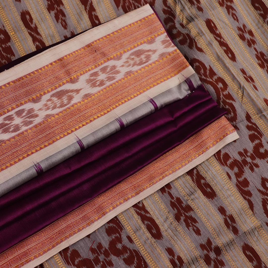 Handloom Khandua Silk Ikat Saree Handloom Saree_Khandua Silk Priyadarshini Handloom