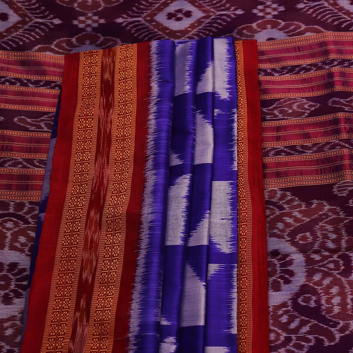Handloom Khandua Silk Ikat Saree Handloom Saree_Khandua Silk Priyadarshini Handloom