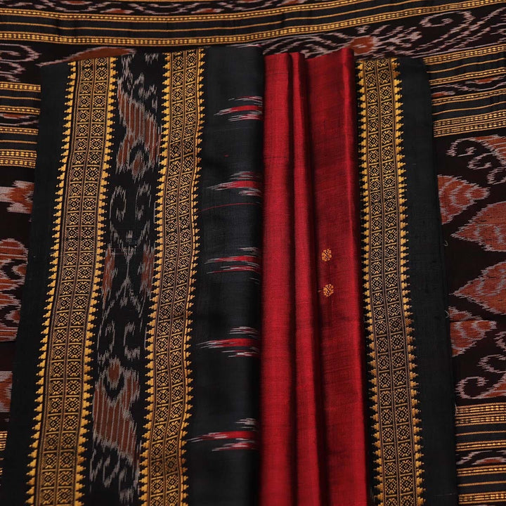 Handloom Khandua Silk Ikat Saree Handloom Saree_Khandua Silk Priyadarshini Handloom