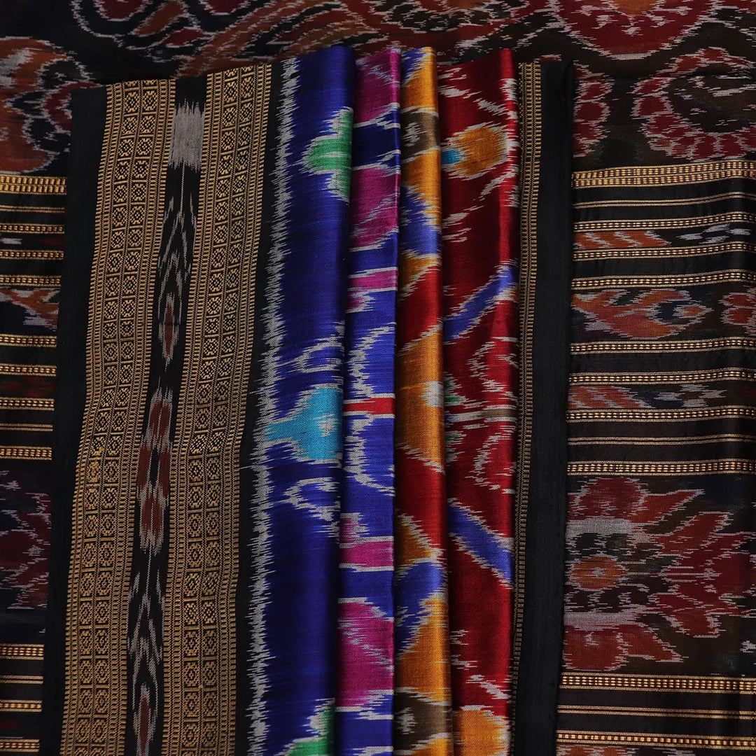 Handloom Khandua Silk Ikat Saree Handloom Saree_Khandua Silk Priyadarshini Handloom