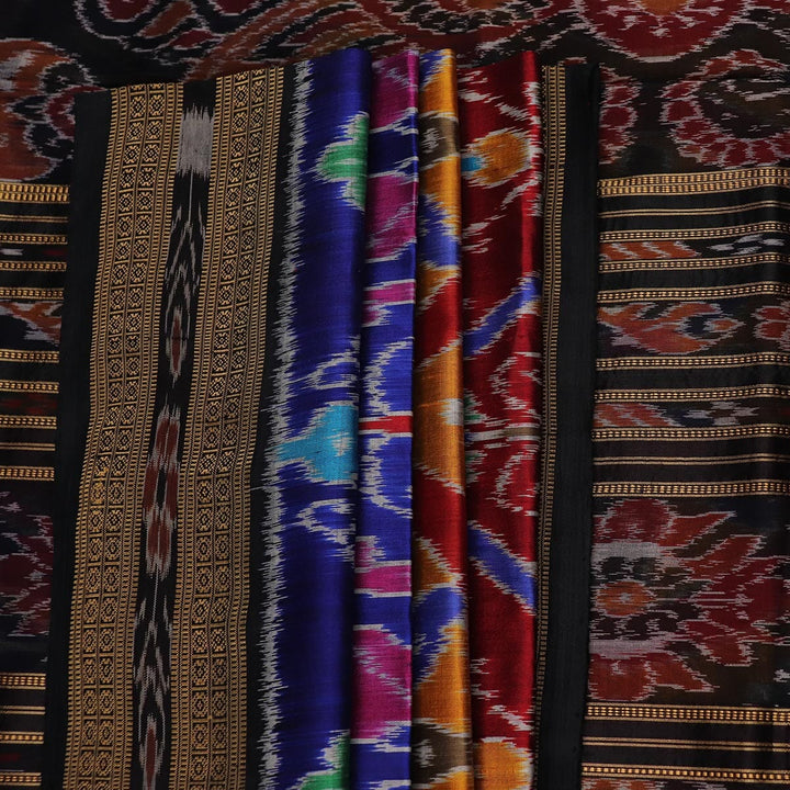 Handloom Khandua Silk Ikat Saree Handloom Saree_Khandua Silk Priyadarshini Handloom