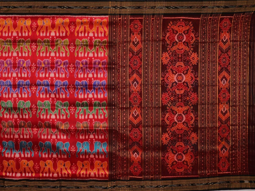 Handloom Khandua Silk Ikat Saree Handloom Saree_Khandua Silk Priyadarshini Handloom