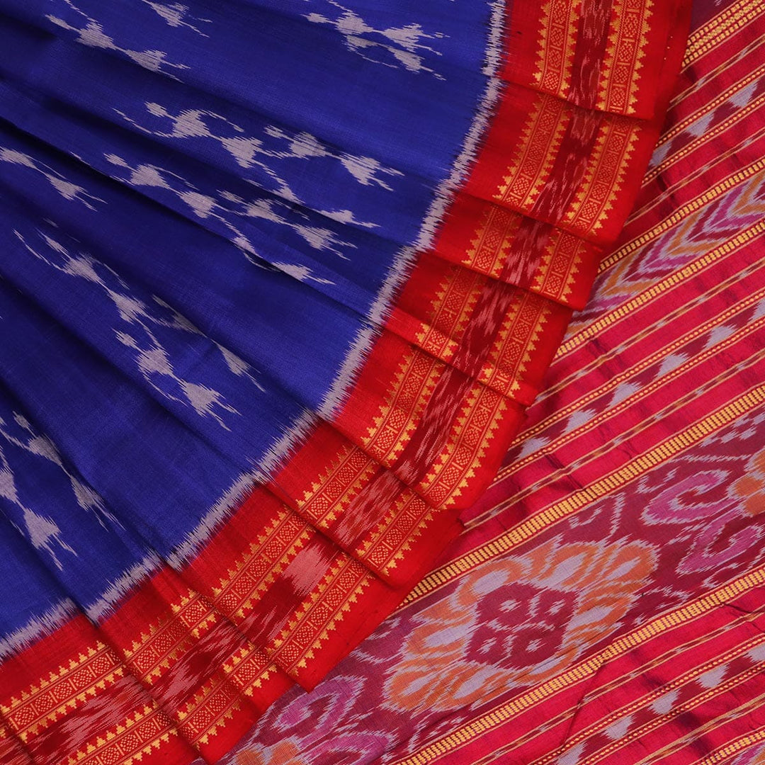 Handloom Khandua Silk Ikat Saree Handloom Saree_Khandua Silk Priyadarshini Handloom 