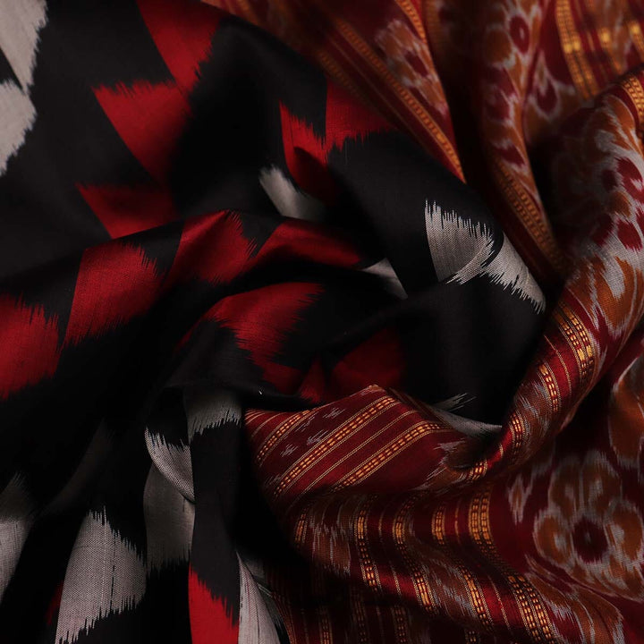 Handloom Khandua Silk Ikat Saree Handloom Saree_Khandua Silk Priyadarshini Handloom