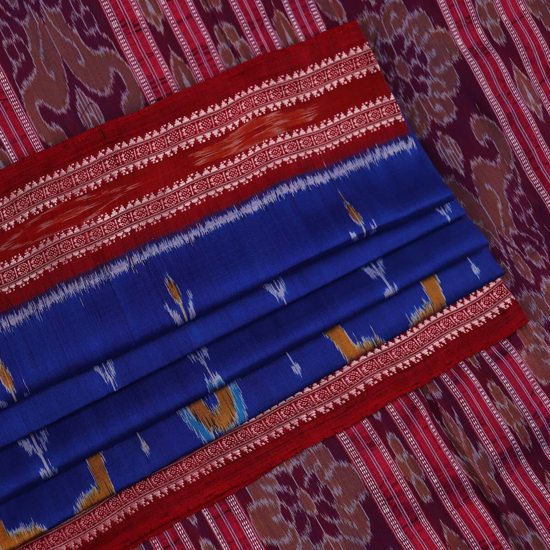 Handloom Khandua Silk Ikat Saree Handloom Saree_Khandua Silk Priyadarshini Handloom