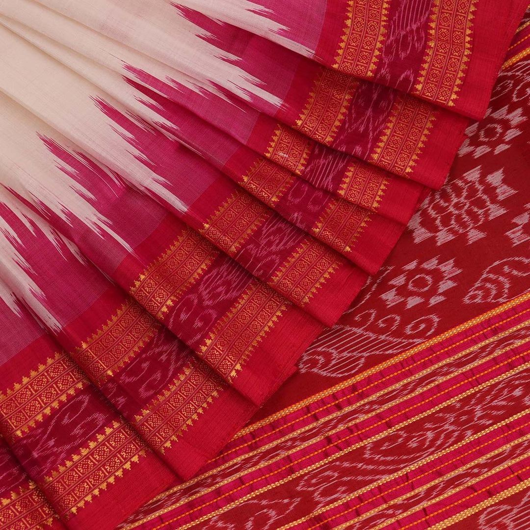 Handloom Khandua Silk Ikat Saree Handloom Saree_Khandua Silk Priyadarshini Handloom