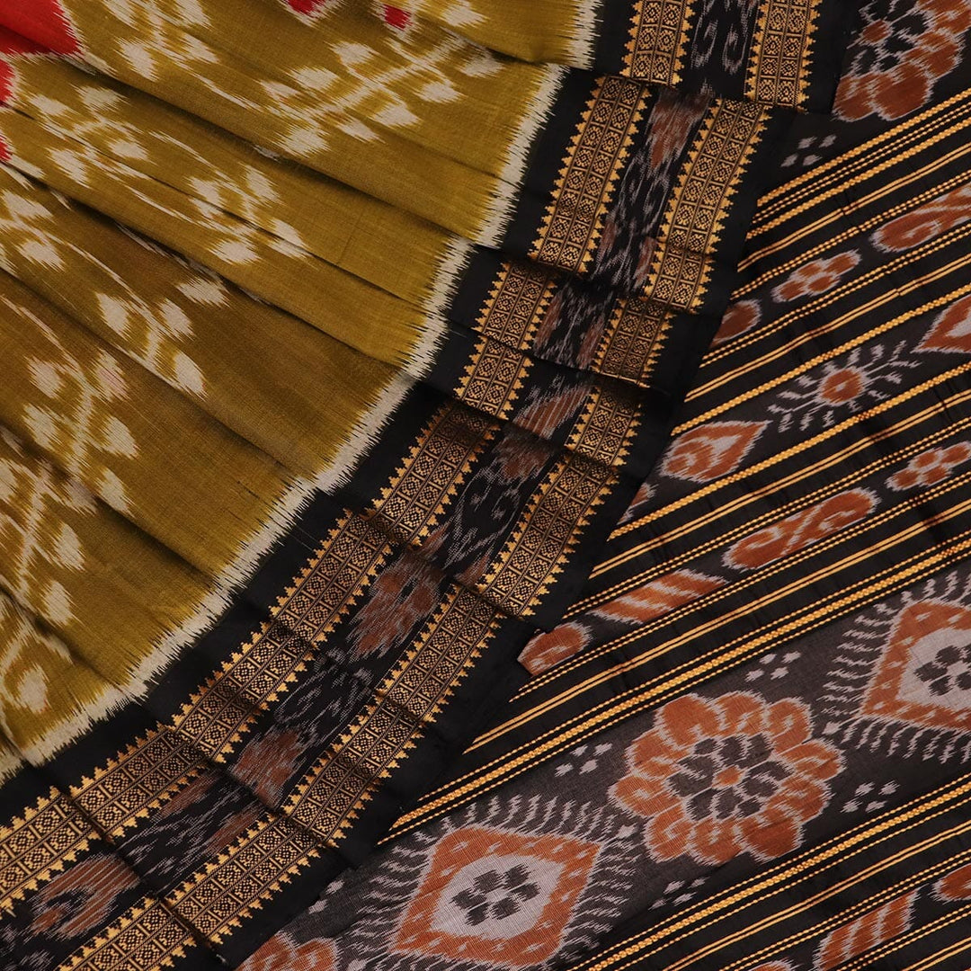 Handloom Khandua Silk Ikat Saree Handloom Saree_Khandua Silk Priyadarshini Handloom