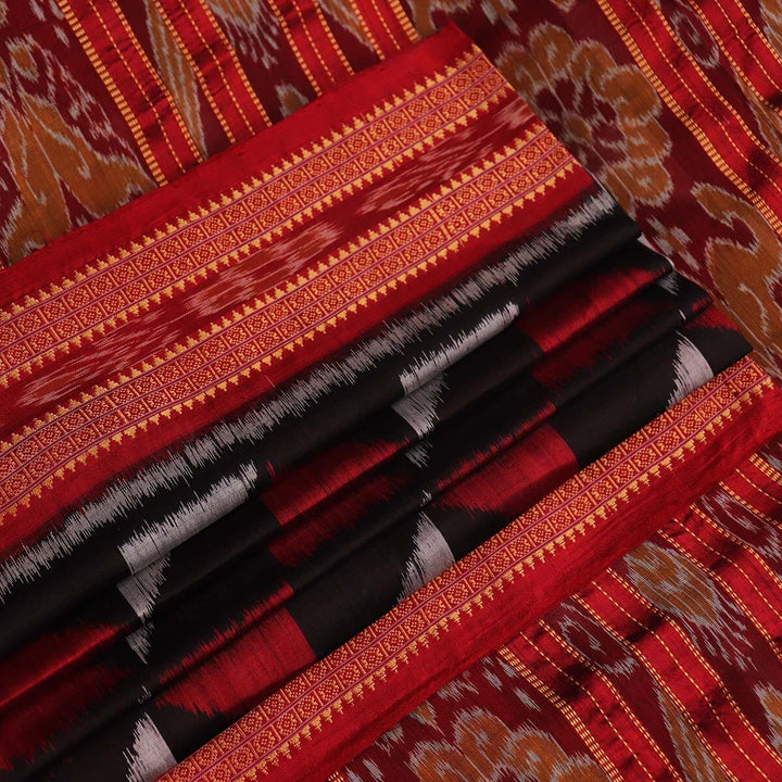 Handloom Khandua Silk Ikat Saree Handloom Saree_Khandua Silk Priyadarshini Handloom
