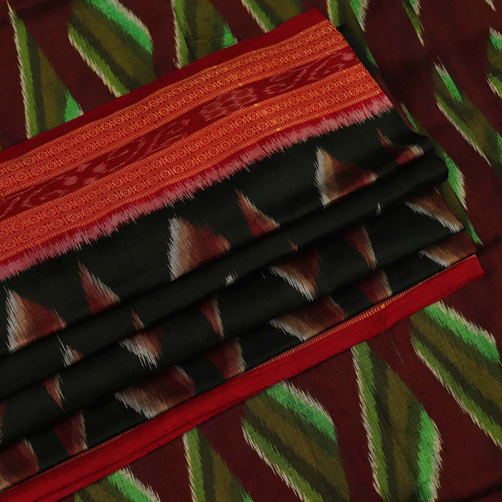 Handloom Khandua Silk Ikat Saree Handloom Saree_Khandua Silk Priyadarshini Handloom