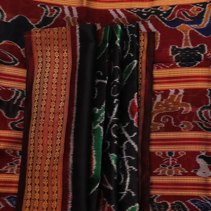 Handloom Khandua Silk Ikat Saree Handloom Saree_Khandua Silk Priyadarshini Handloom