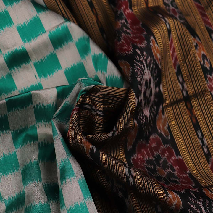 Handloom Khandua Silk Ikat Saree Handloom Saree_Khandua Silk Priyadarshini Handloom