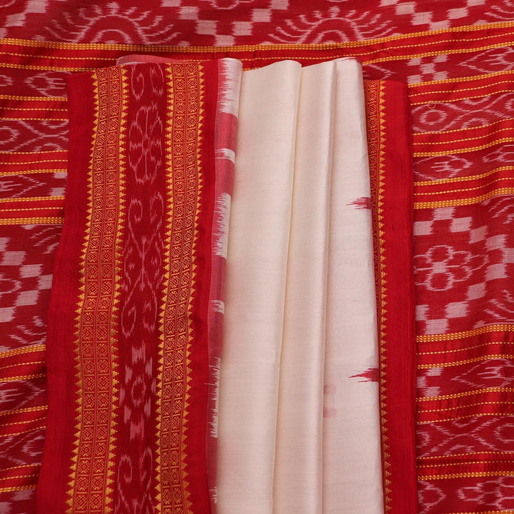 Handloom Khandua Silk Ikat Saree Handloom Saree_Khandua Silk Priyadarshini Handloom