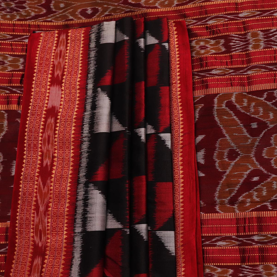 Handloom Khandua Silk Ikat Saree Handloom Saree_Khandua Silk Priyadarshini Handloom