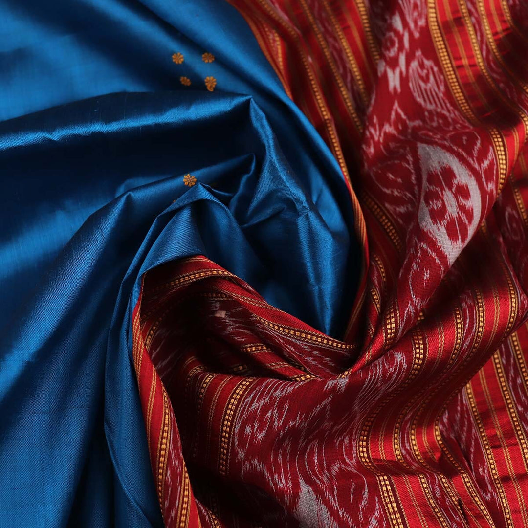 Handloom Khandua Silk Ikat Saree Handloom Saree_Khandua Silk Priyadarshini Handloom