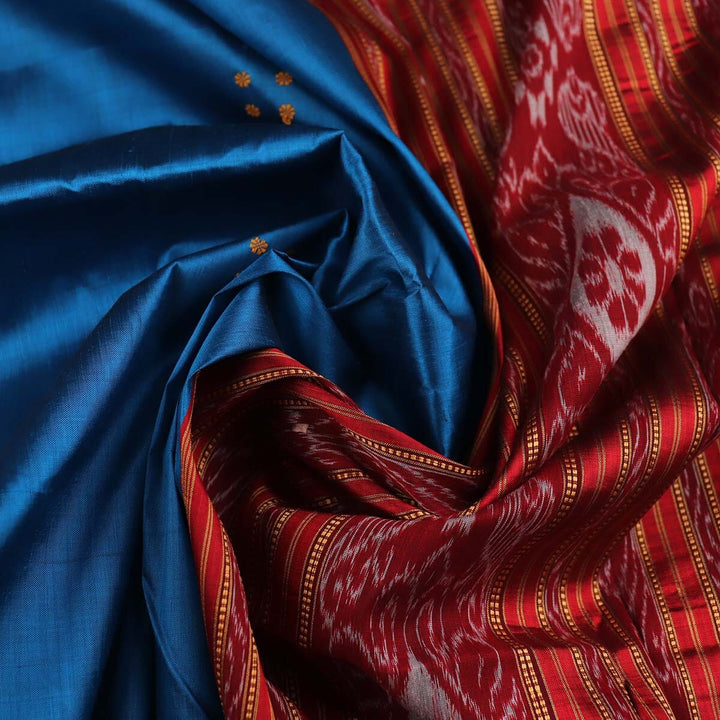 Handloom Khandua Silk Ikat Saree Handloom Saree_Khandua Silk Priyadarshini Handloom