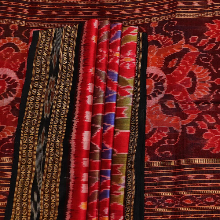 Handloom Khandua Silk Ikat Saree Handloom Saree_Khandua Silk Priyadarshini Handloom