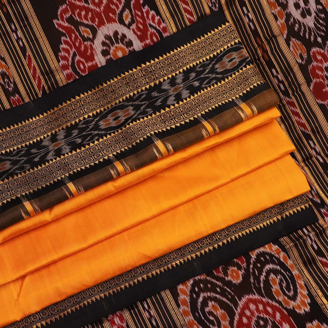 Handloom Khandua Silk Ikat Saree Handloom Saree_Khandua Silk Priyadarshini Handloom