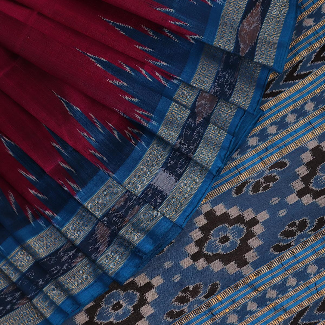 Handloom Khandua Silk Ikat Saree Handloom Saree_Khandua Silk Priyadarshini Handloom 