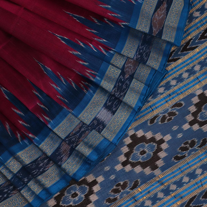 Handloom Khandua Silk Ikat Saree Handloom Saree_Khandua Silk Priyadarshini Handloom