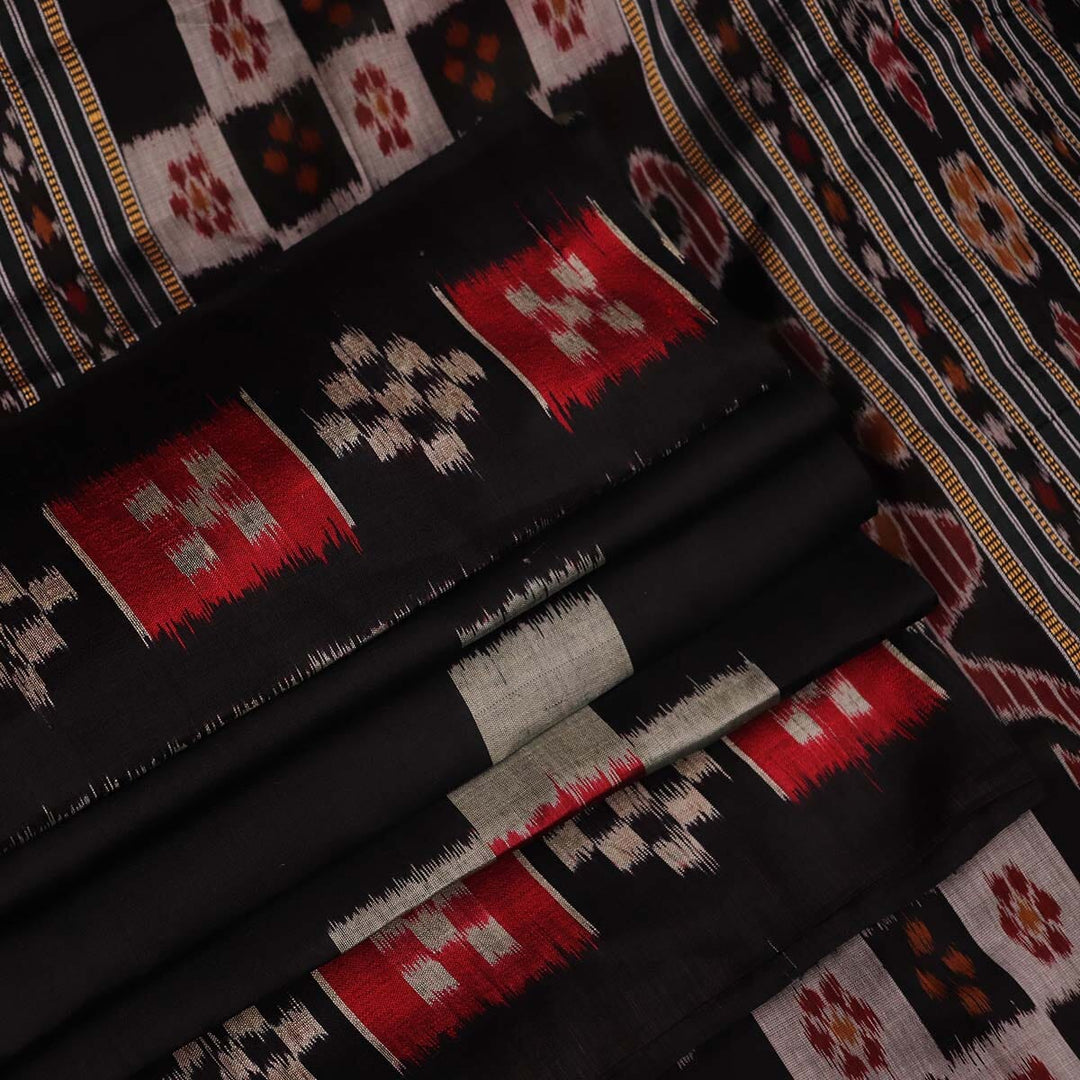 Handloom Khandua Silk Ikat Saree Handloom Saree_Khandua Silk Priyadarshini Handloom