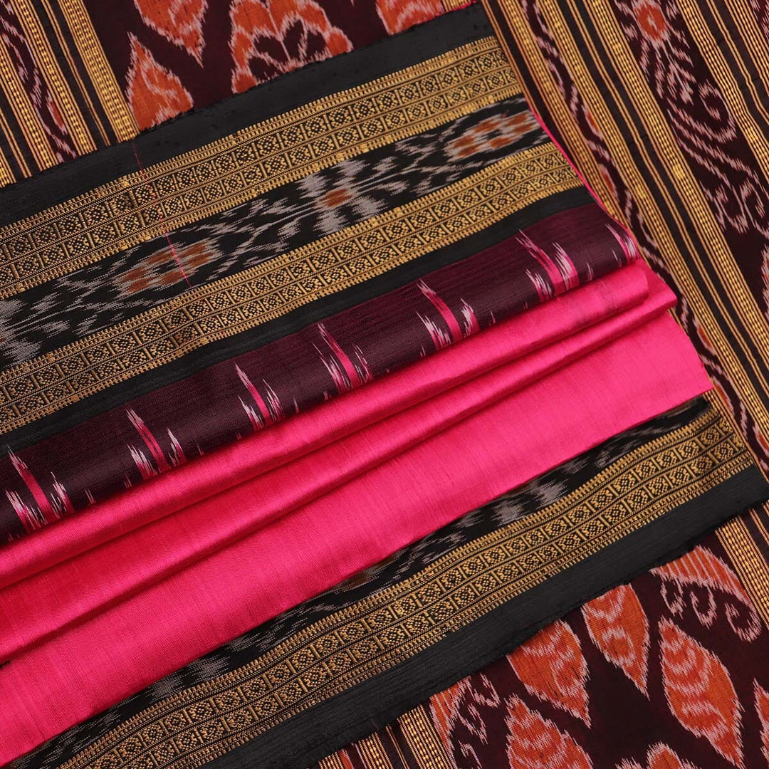 Handloom Khandua Silk Ikat Saree Handloom Saree_Khandua Silk Priyadarshini Handloom