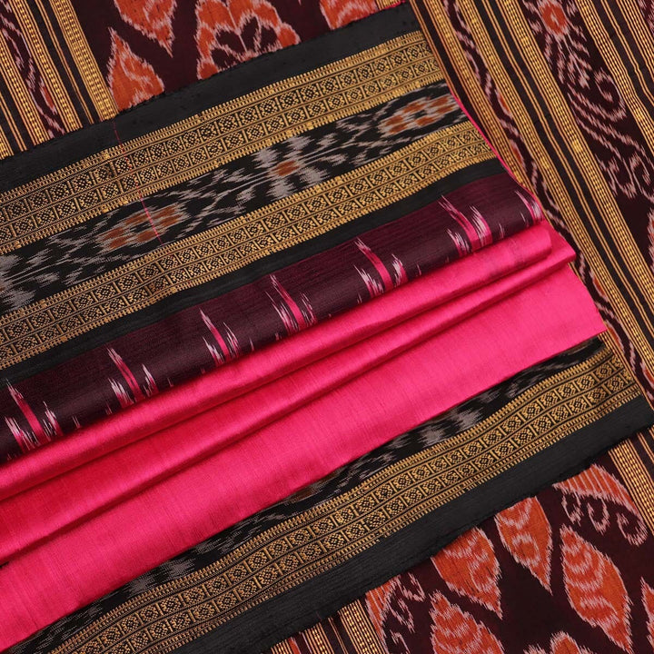 Handloom Khandua Silk Ikat Saree Handloom Saree_Khandua Silk Priyadarshini Handloom