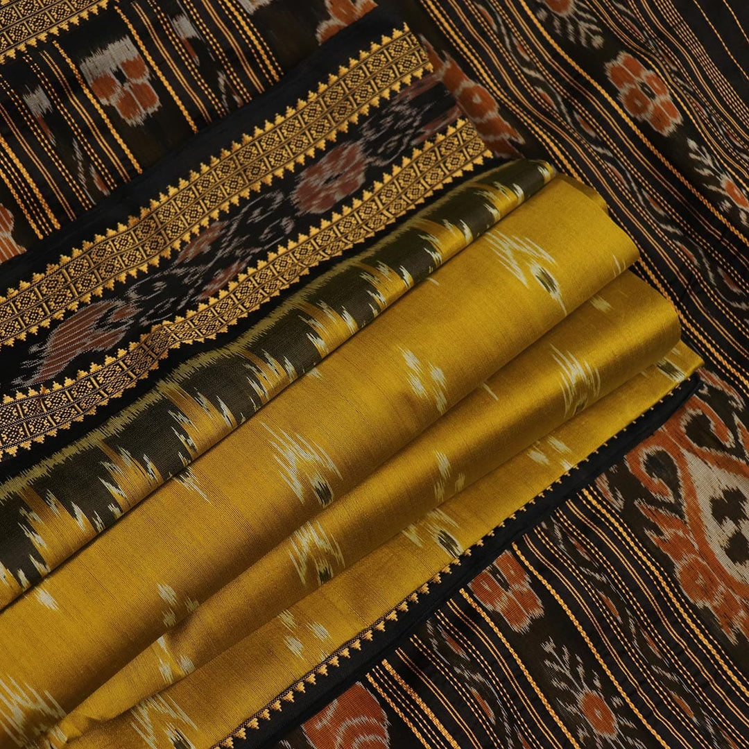 Handloom Khandua Silk Ikat Saree Handloom Saree_Khandua Silk Priyadarshini Handloom
