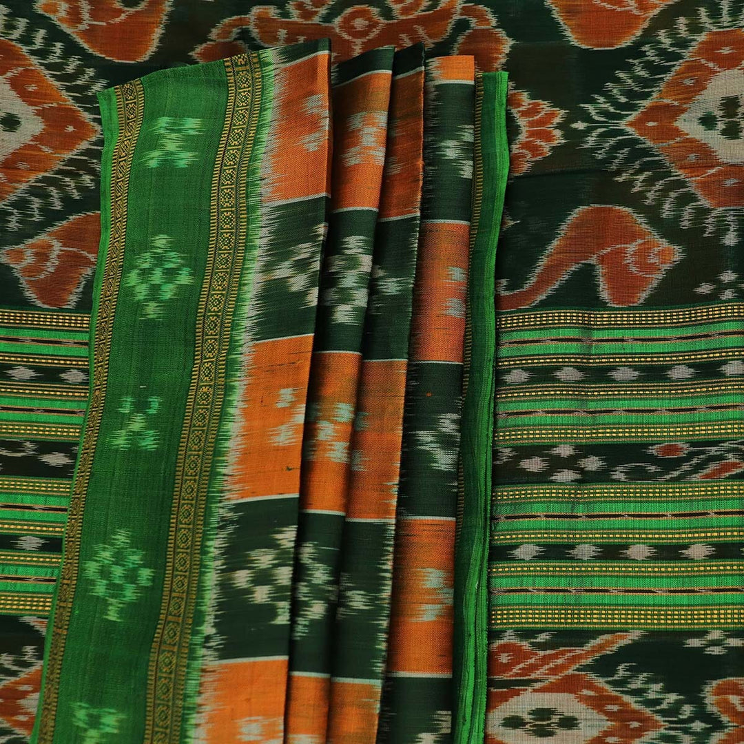 Handloom Khandua Silk Ikat Saree Handloom Saree_Khandua Silk Priyadarshini Handloom