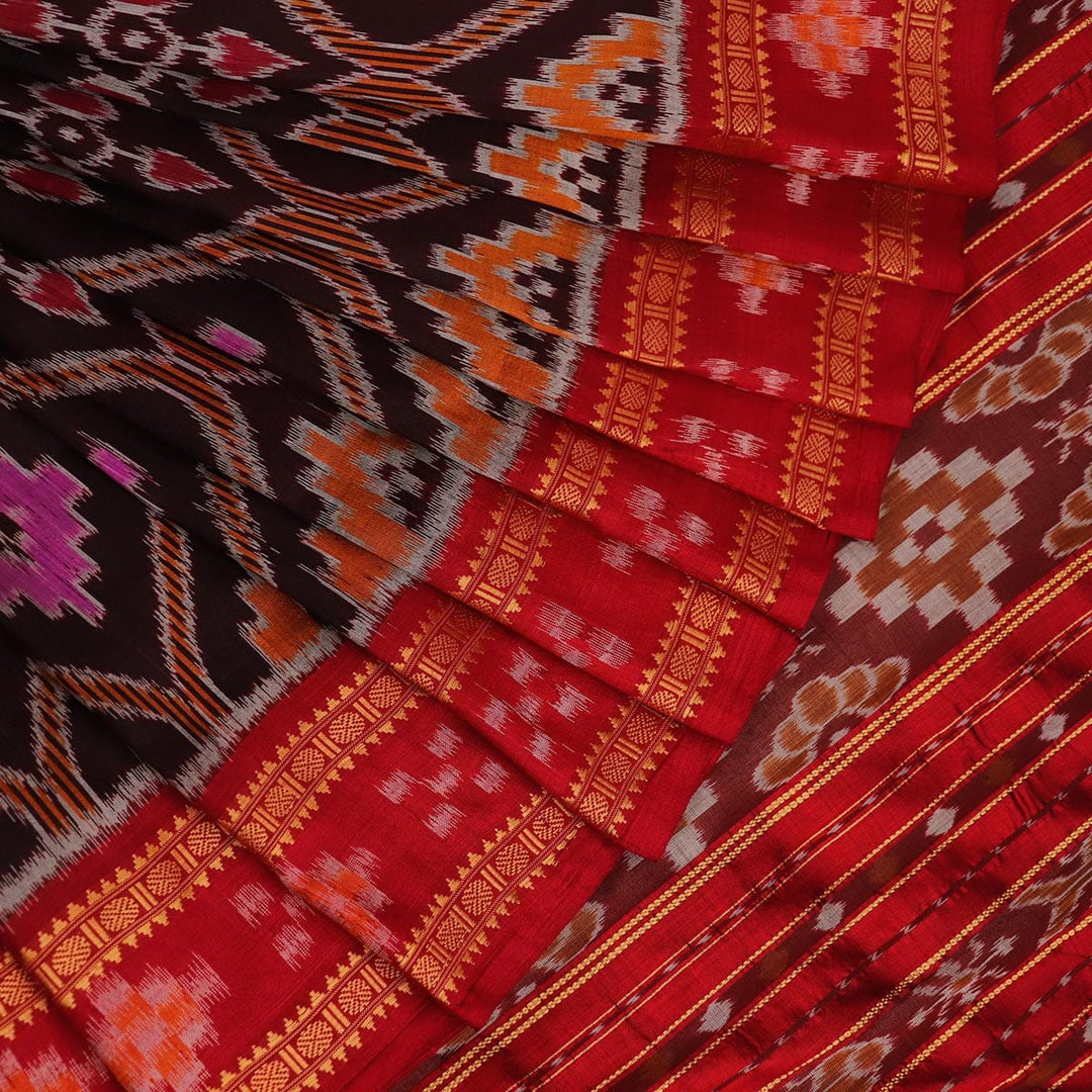 Handloom Khandua Silk Ikat Saree Handloom Saree_Khandua Silk Priyadarshini Handloom