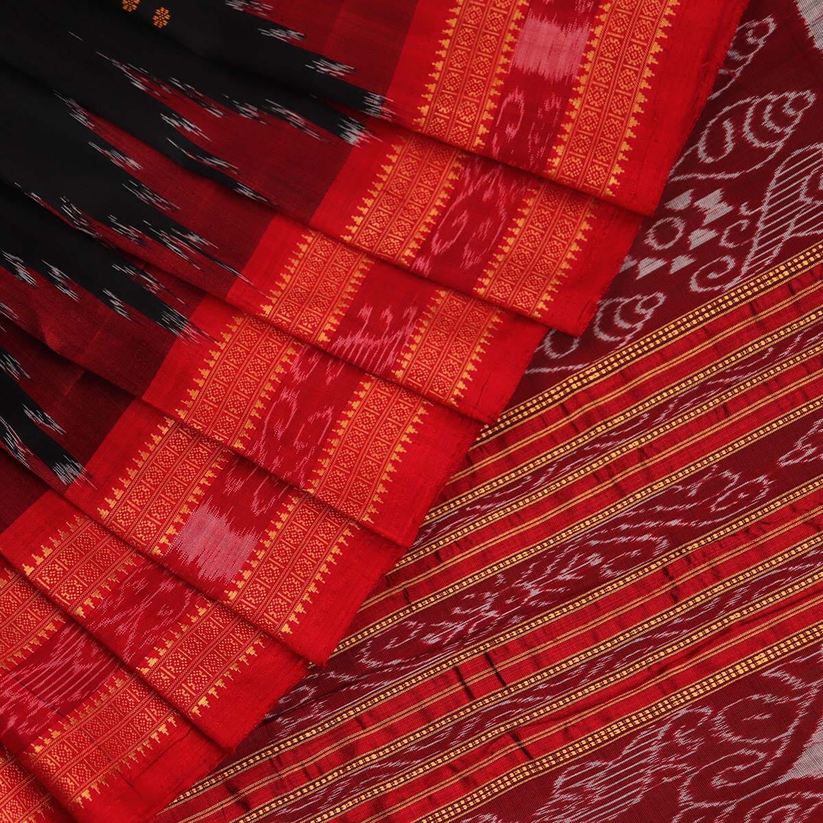 Handloom Khandua Silk Ikat Saree main image 0