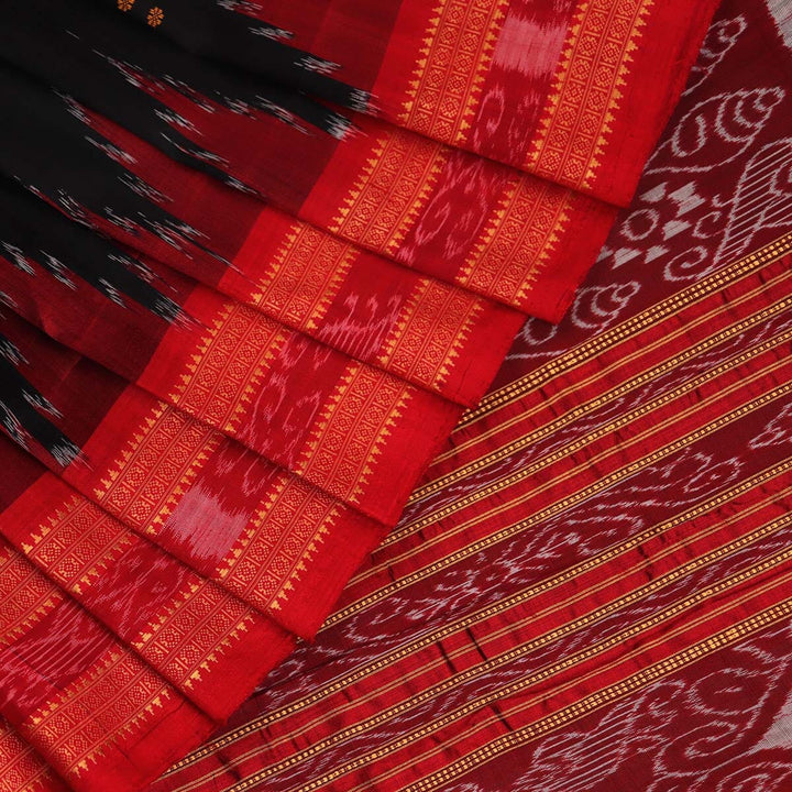 Handloom Khandua Silk Ikat Saree Handloom Saree_Khandua Silk Priyadarshini Handloom 