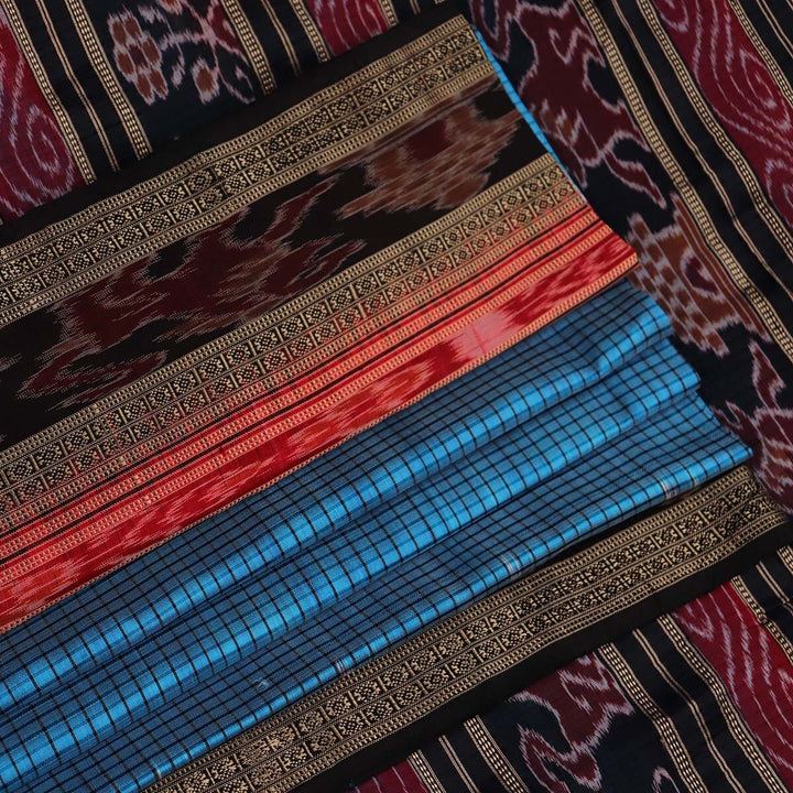 Handloom Khandua Silk Ikat Saree Handloom Saree_Khandua Silk Priyadarshini Handloom