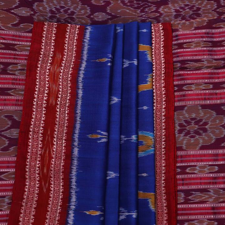 Handloom Khandua Silk Ikat Saree Handloom Saree_Khandua Silk Priyadarshini Handloom