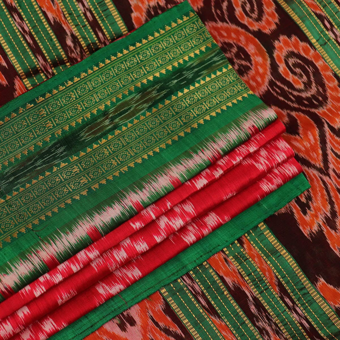 Handloom Khandua Silk Ikat Saree Handloom Saree_Khandua Silk Priyadarshini Handloom