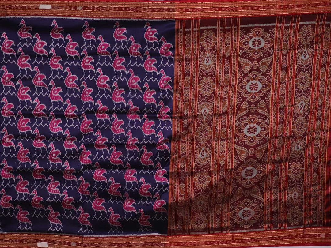 Handloom Khandua Silk Ikat Saree Handloom Saree_Khandua Silk Priyadarshini Handloom