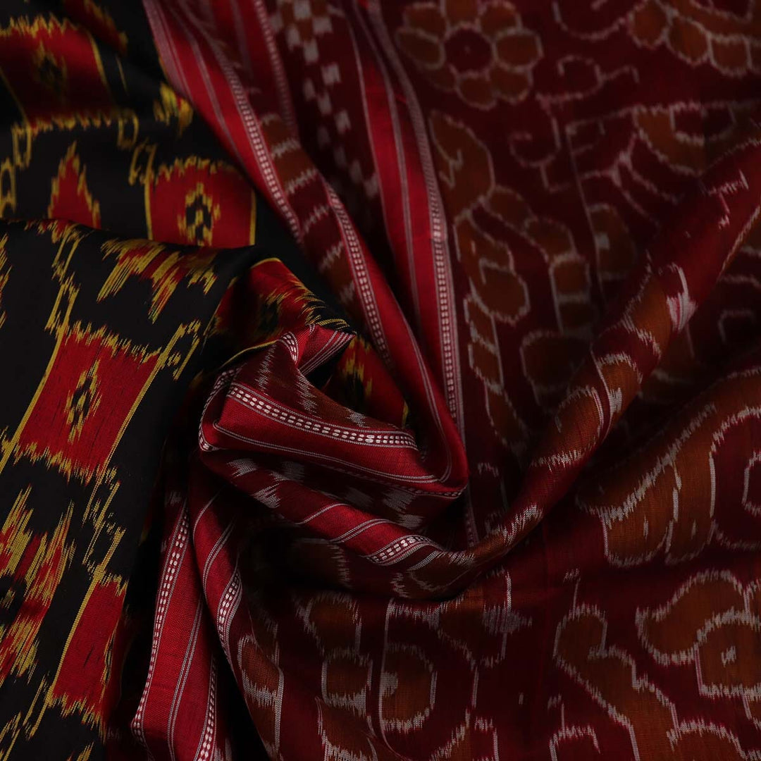 Handloom Khandua Silk Ikat Saree Handloom Saree_Khandua Silk Priyadarshini Handloom