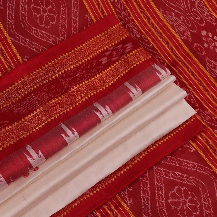 Handloom Khandua Silk Ikat Saree Handloom Saree_Khandua Silk Priyadarshini Handloom