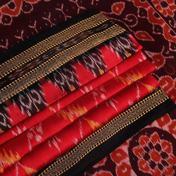 Handloom Khandua Silk Ikat Saree Handloom Saree_Khandua Silk Priyadarshini Handloom