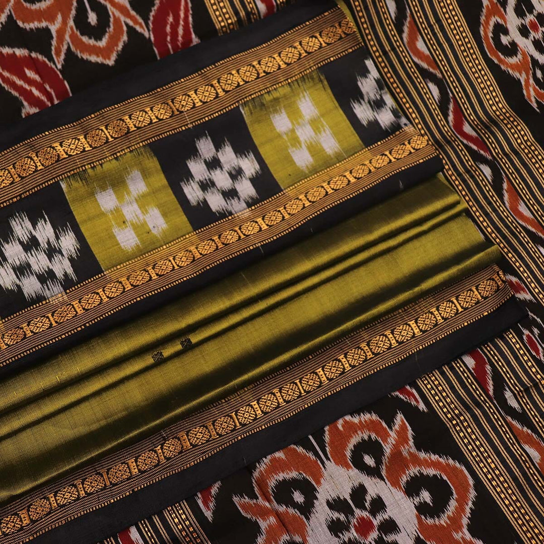 Handloom Khandua Silk Ikat Saree Handloom Saree_Khandua Silk Priyadarshini Handloom