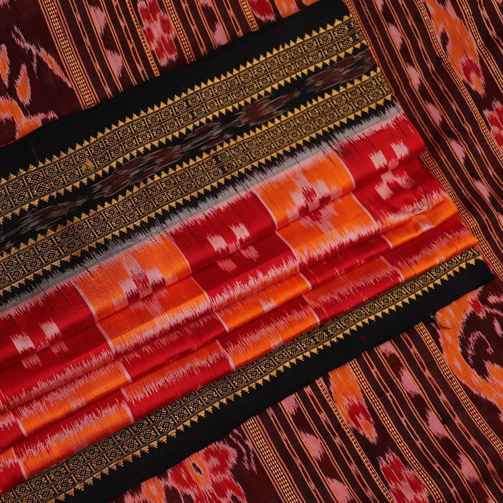 Handloom Khandua Silk Ikat Saree Handloom Saree_Khandua Silk Priyadarshini Handloom