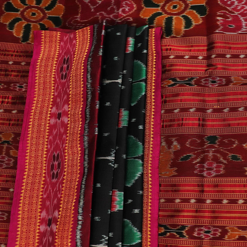 Khandua weave detail