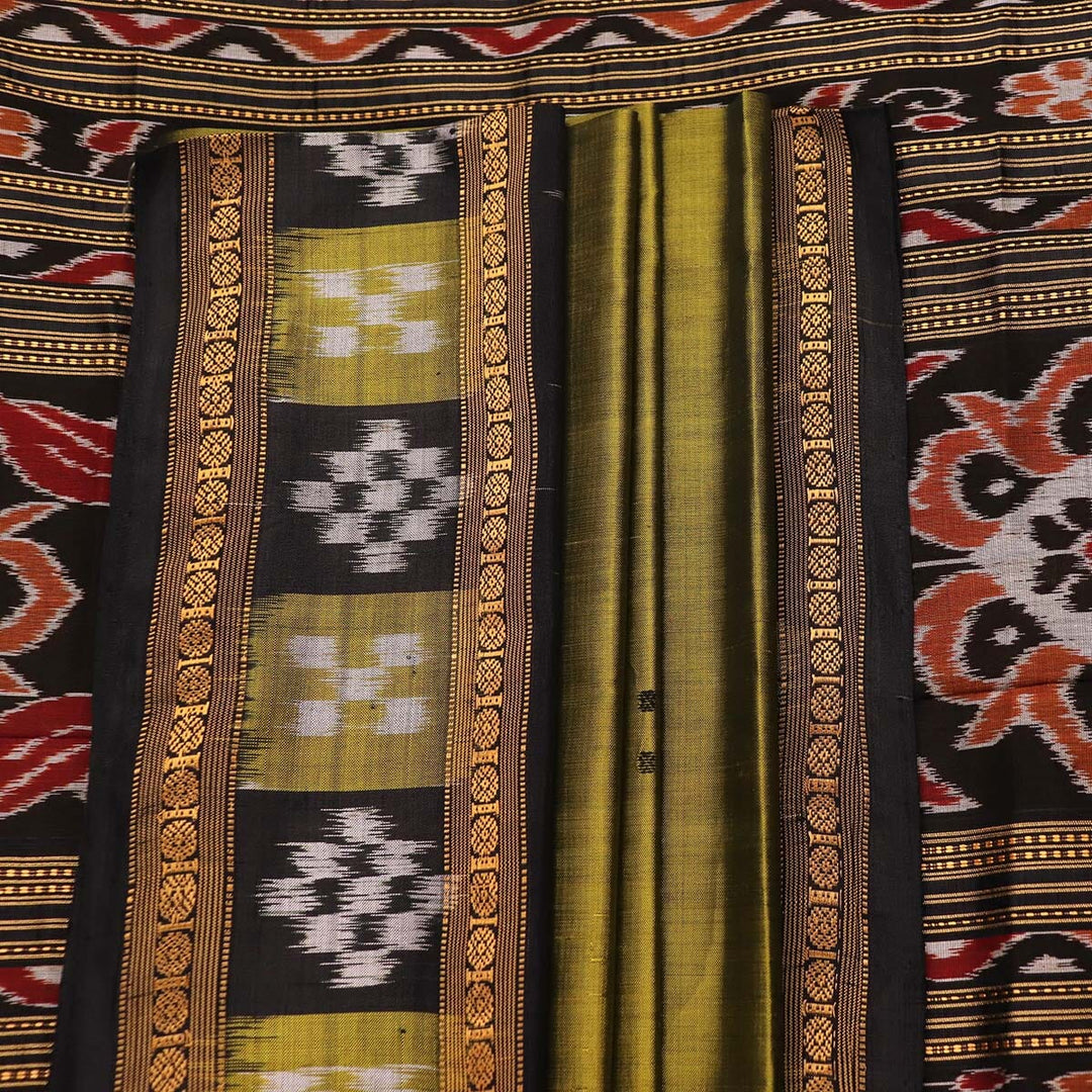 Handloom Khandua Silk Ikat Saree Handloom Saree_Khandua Silk Priyadarshini Handloom