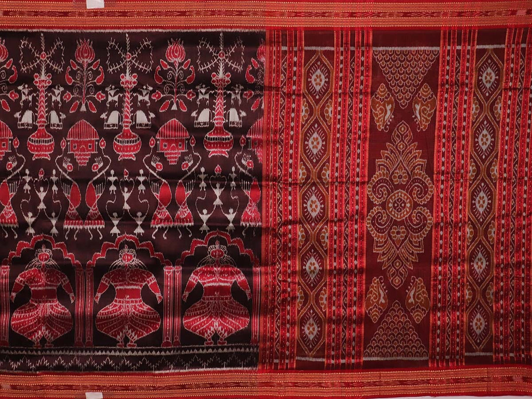Handloom Khandua Silk Ikat Saree Handloom Saree_Khandua Silk Priyadarshini Handloom