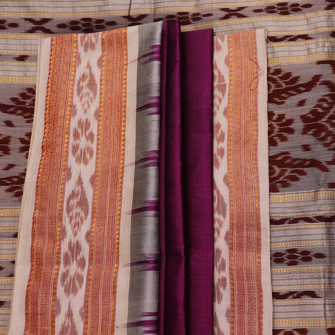 Handloom Khandua Silk Ikat Saree Handloom Saree_Khandua Silk Priyadarshini Handloom