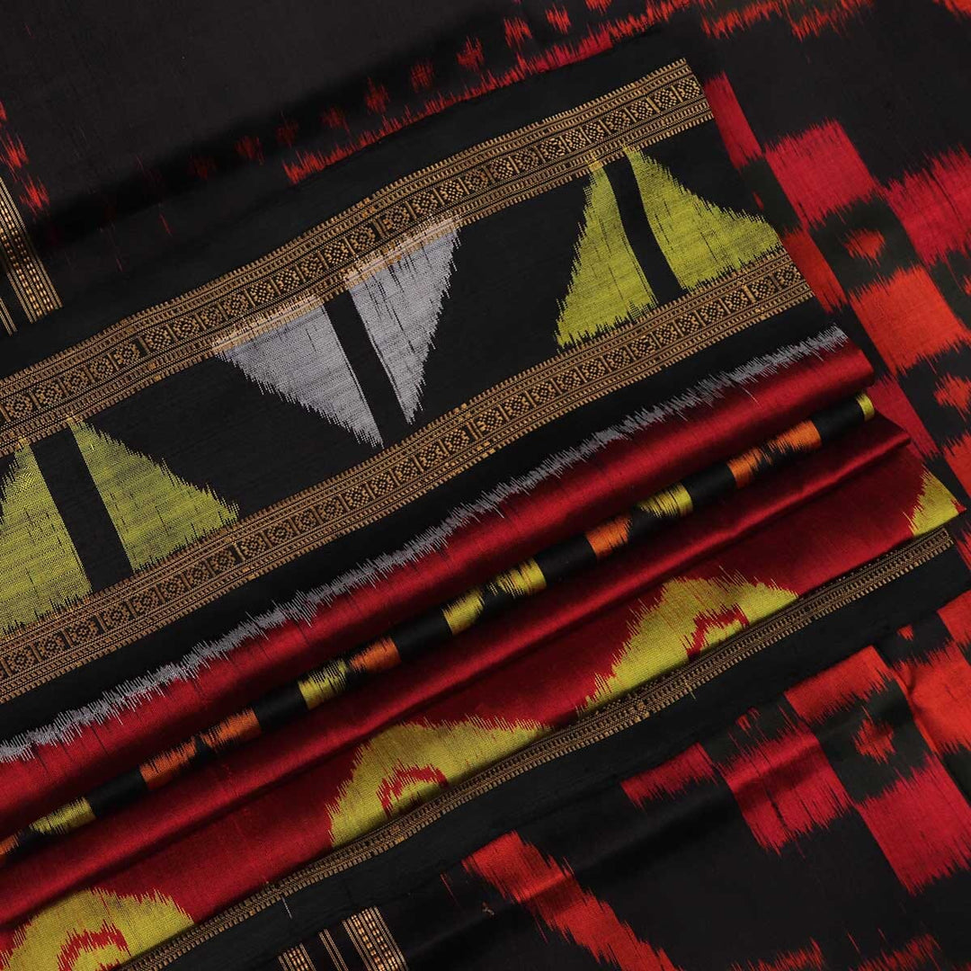 Handloom Khandua Silk Ikat Saree Handloom Saree_Khandua Silk Priyadarshini Handloom